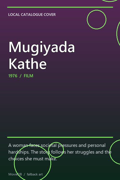 Mugiyada Kathe poster