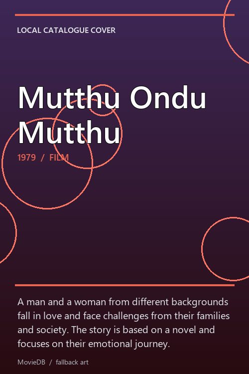 Mutthu Ondu Mutthu poster