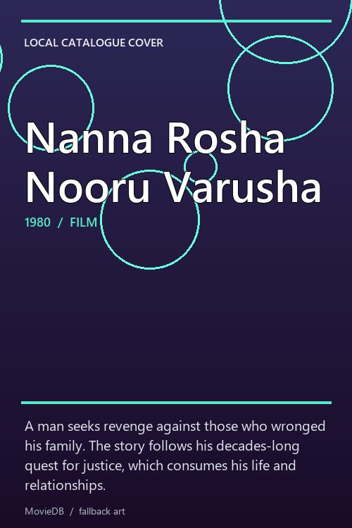 Nanna Rosha Nooru Varusha poster