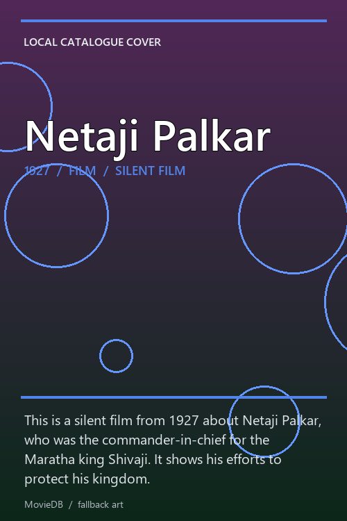 Netaji Palkar poster