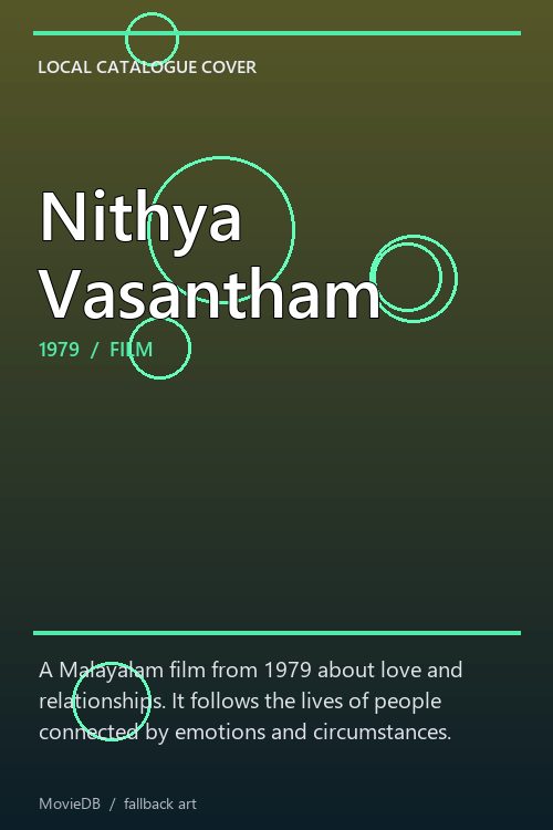 Nithya Vasantham poster
