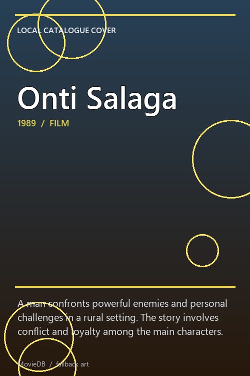 Onti Salaga poster