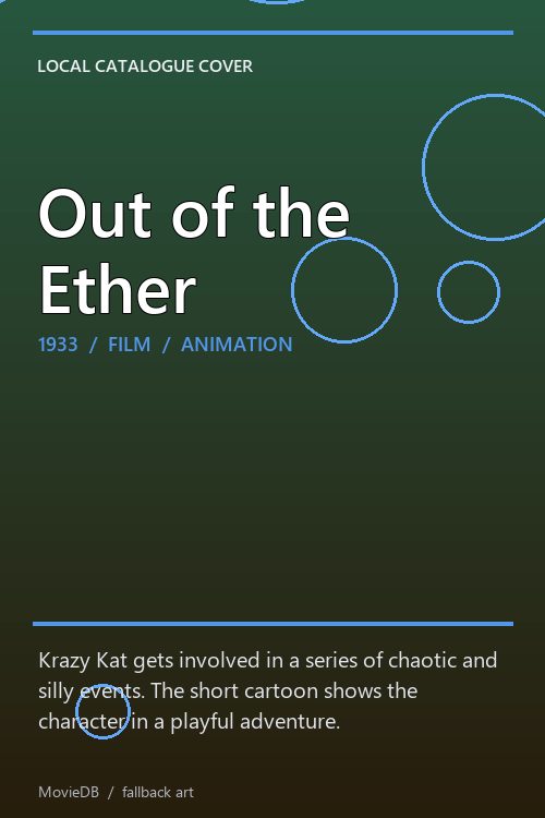 Out of the Ether poster