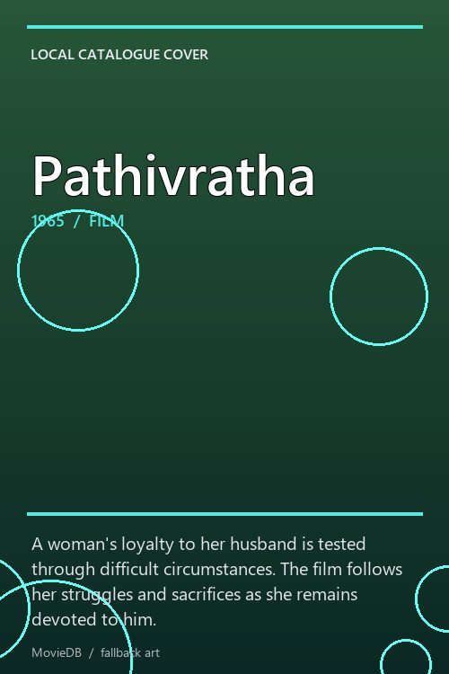 Pathivratha poster