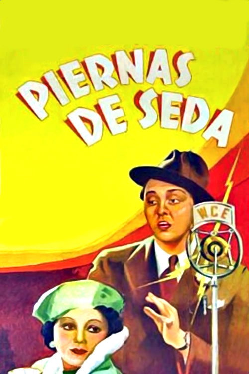Piernas de seda poster