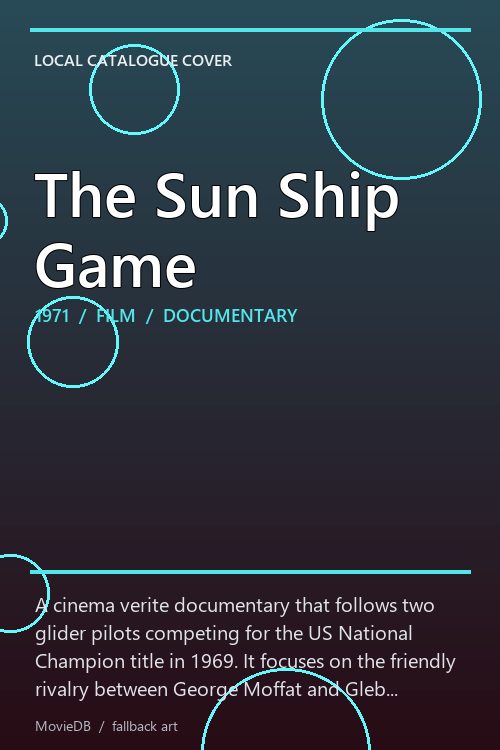 The Sun Ship Game poster