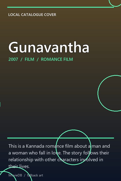 Gunavantha poster
