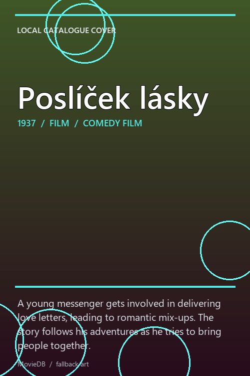 Poslíček lásky poster