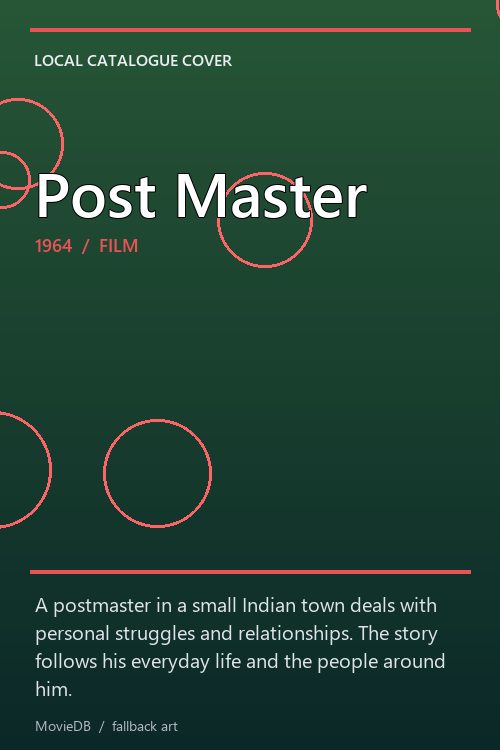Post Master poster