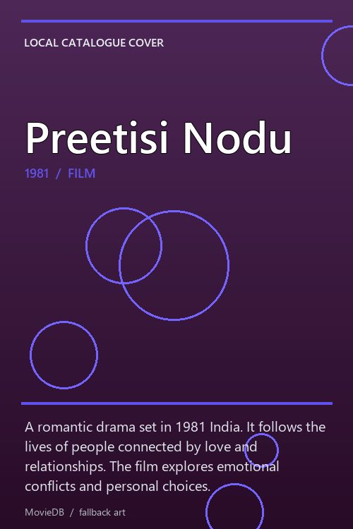 Preetisi Nodu poster