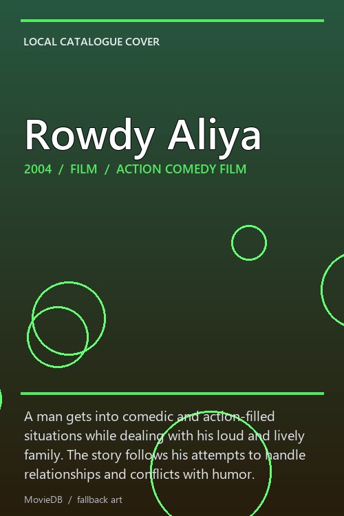 Rowdy Aliya poster
