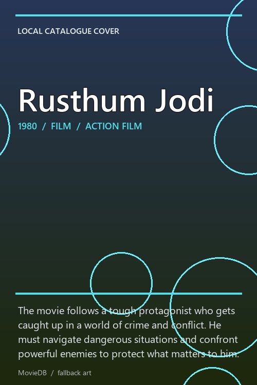 Rusthum Jodi poster