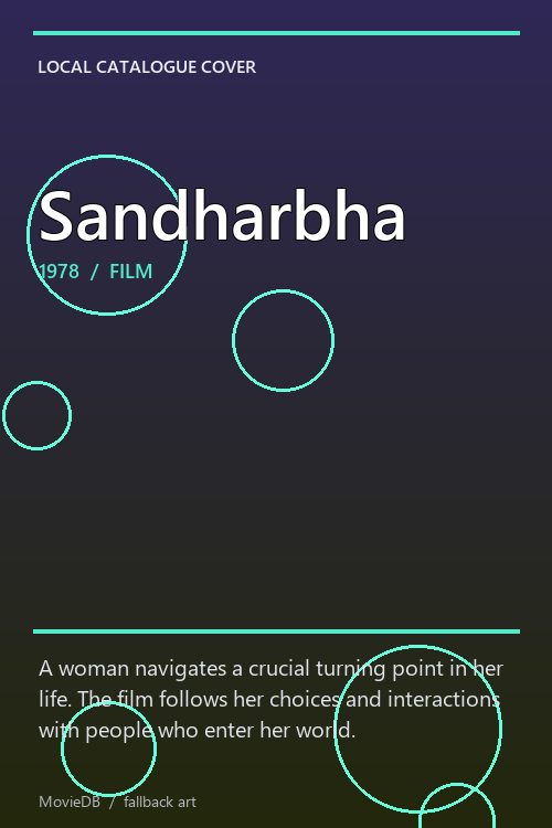 Sandharbha poster