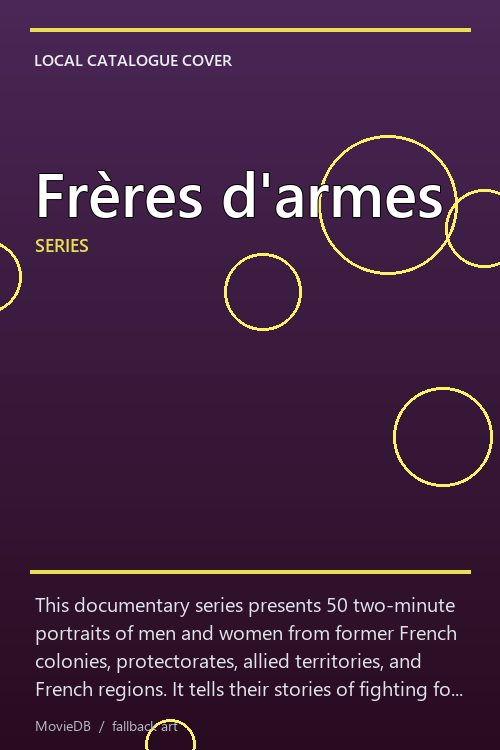 Frères d'armes poster