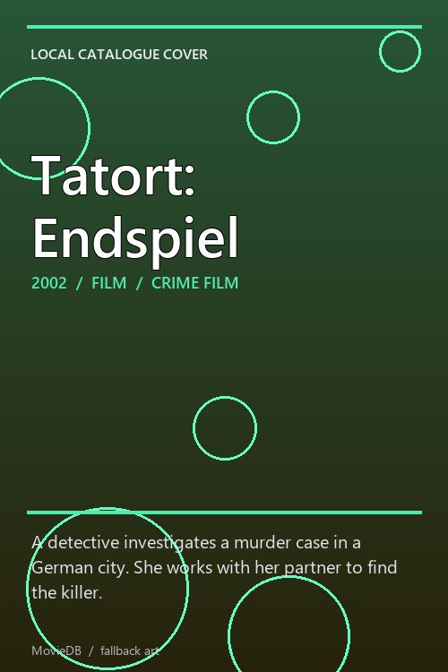 Tatort: Endspiel poster