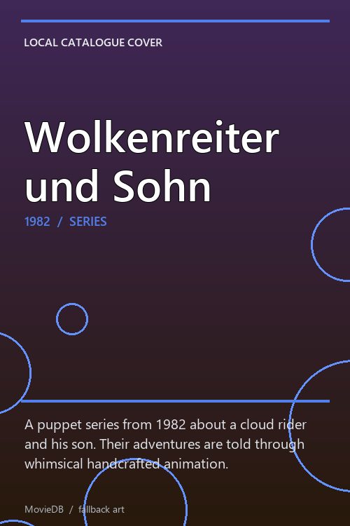 Wolkenreiter und Sohn poster