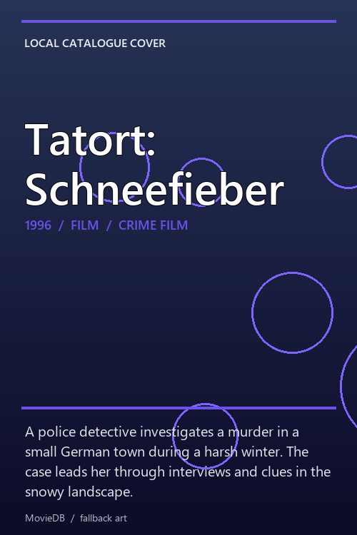 Tatort: Schneefieber poster