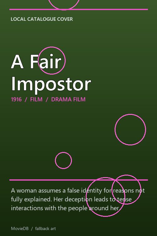 A Fair Impostor poster