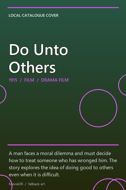 Do Unto Others poster