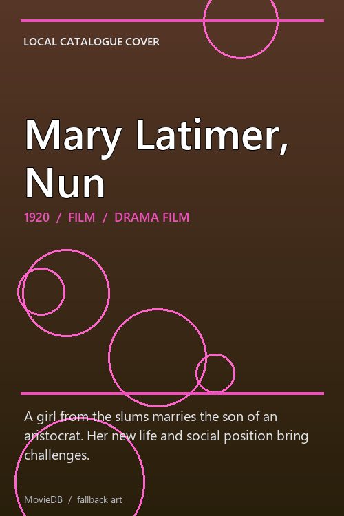 Mary Latimer, Nun poster