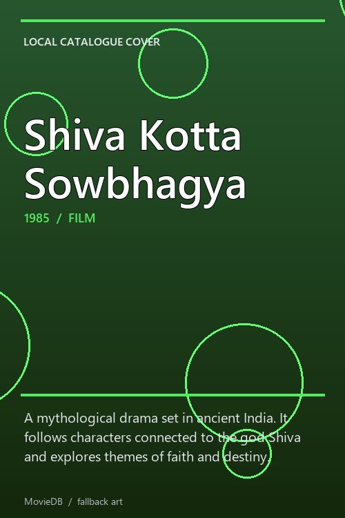 Shiva Kotta Sowbhagya poster