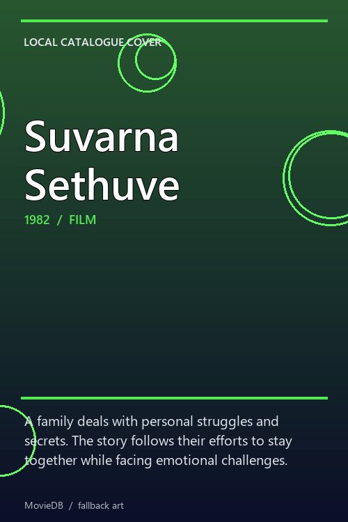 Suvarna Sethuve poster