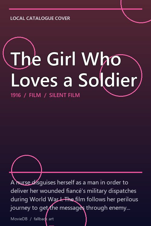 The Girl Who Loves a Soldier poster