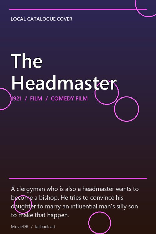The Headmaster poster