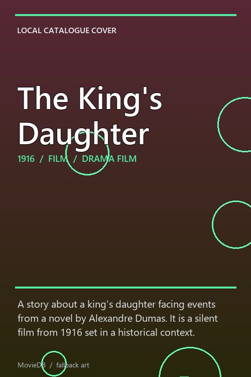 The King's Daughter poster