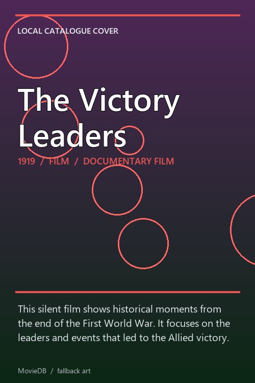 The Victory Leaders poster