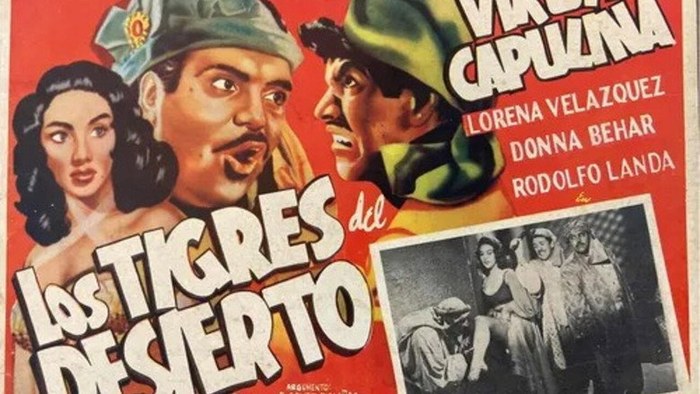 Los tigres del desierto poster