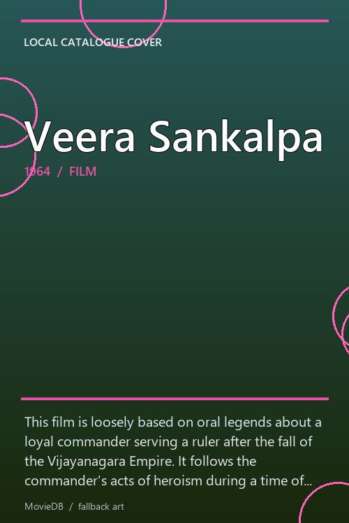 Veera Sankalpa poster