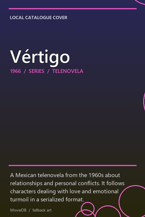 Vértigo poster