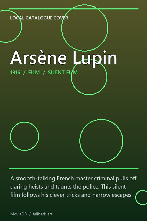 Arsène Lupin poster