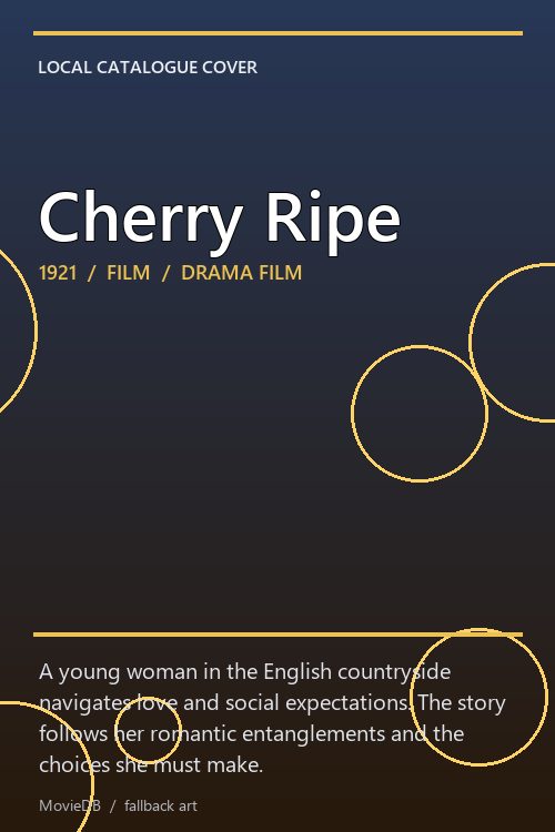 Cherry Ripe poster