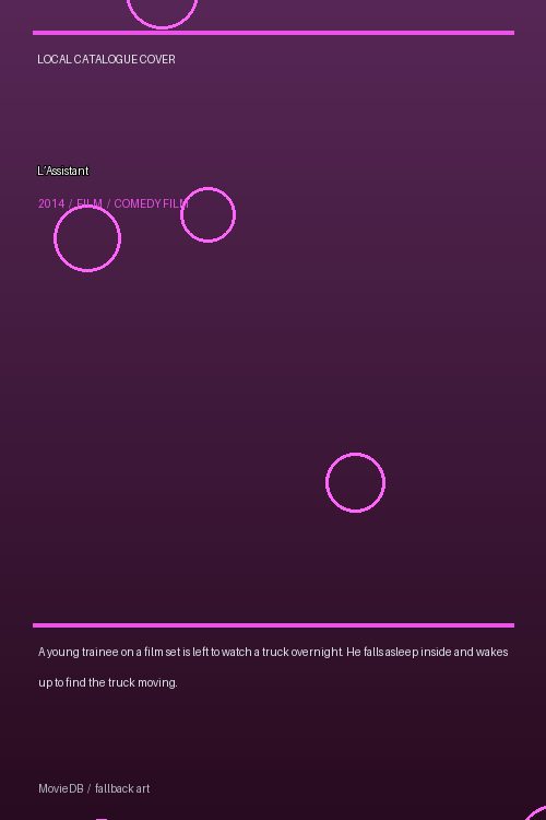 L’Assistant poster
