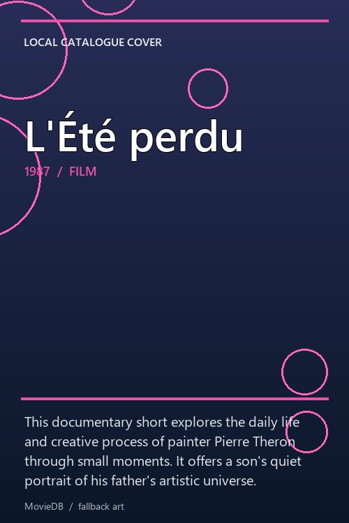 L'Été perdu poster