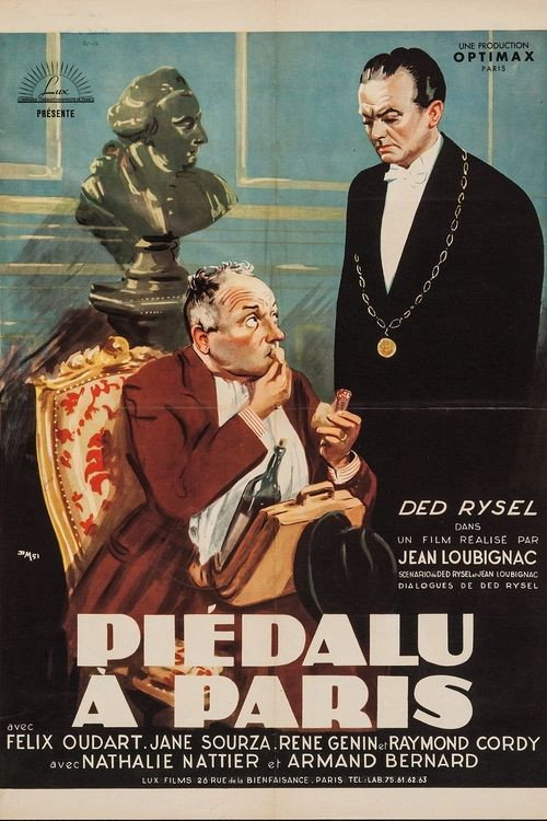 Piédalu in Paris poster