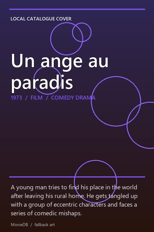 Un ange au paradis poster