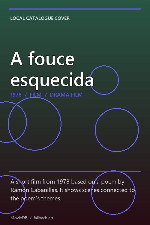 A fouce esquecida poster