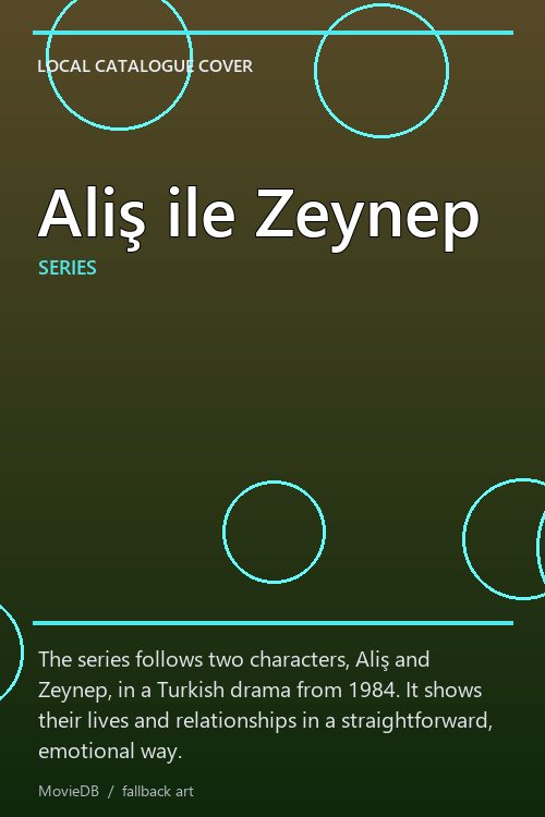Aliş ile Zeynep poster