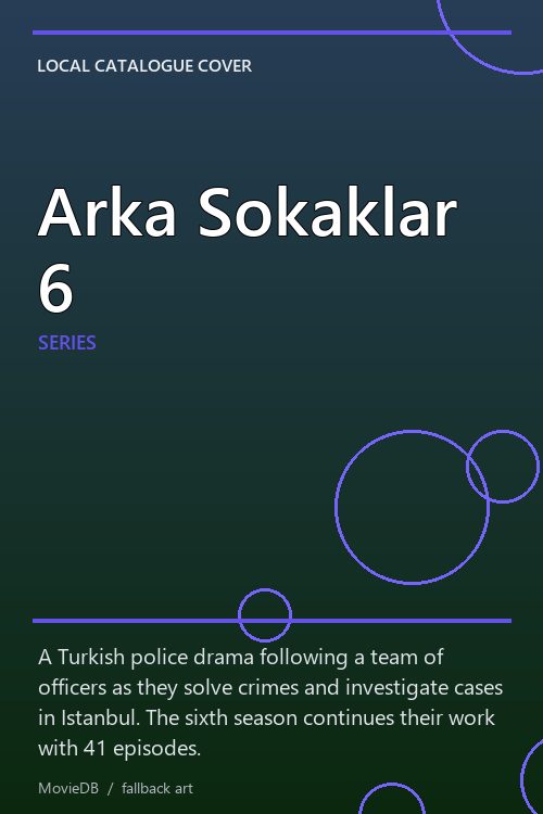Arka Sokaklar 6 poster