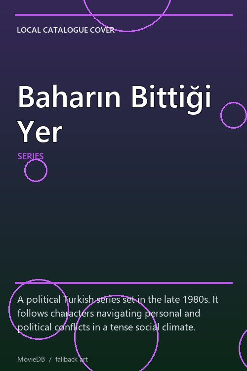 Baharın Bittiği Yer poster