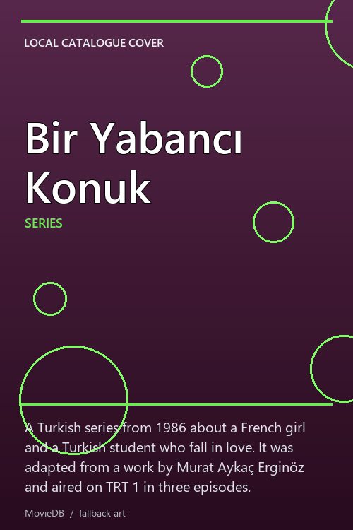 Bir Yabancı Konuk poster