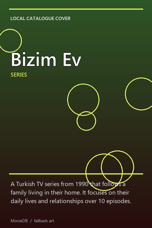 Bizim Ev poster