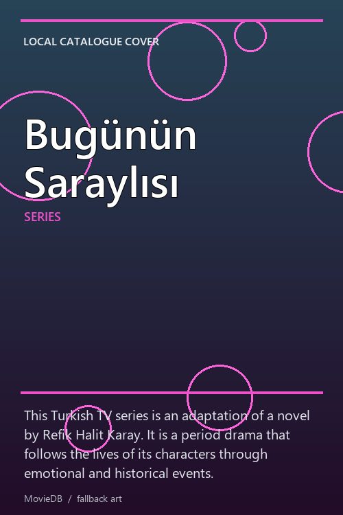 Bugünün Saraylısı poster