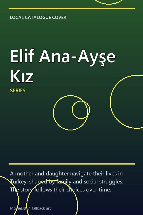 Elif Ana-Ayşe Kız poster