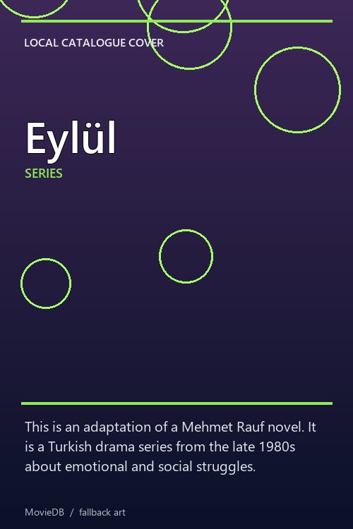 Eylül poster