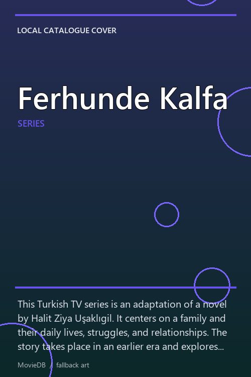 Ferhunde Kalfa poster
