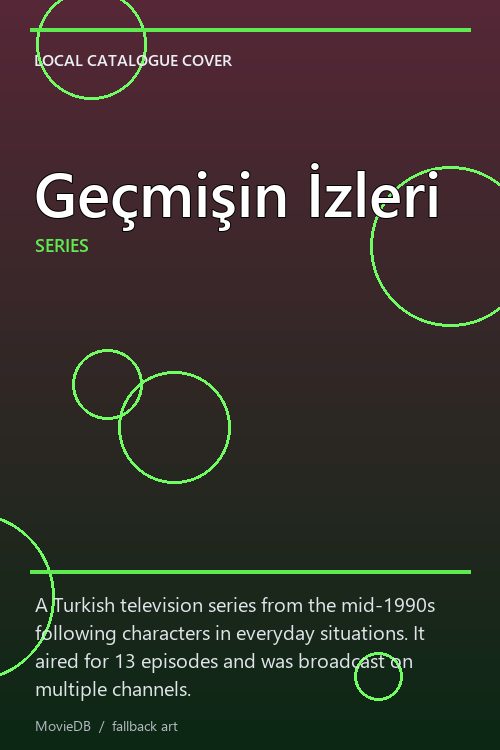 Geçmişin İzleri poster